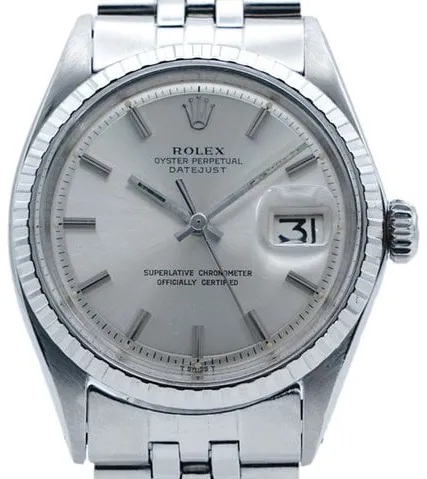 Rolex Datejust 1603 35.9mm Steel Silver