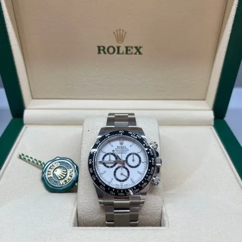 Rolex Daytona 126500LN 40mm Stainless steel White