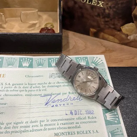 Rolex Datejust Oysterquartz 17000 36mm Stainless steel Gray