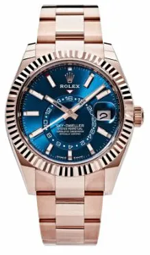 Rolex Sky-Dweller 336935 42mm Rose gold Blue