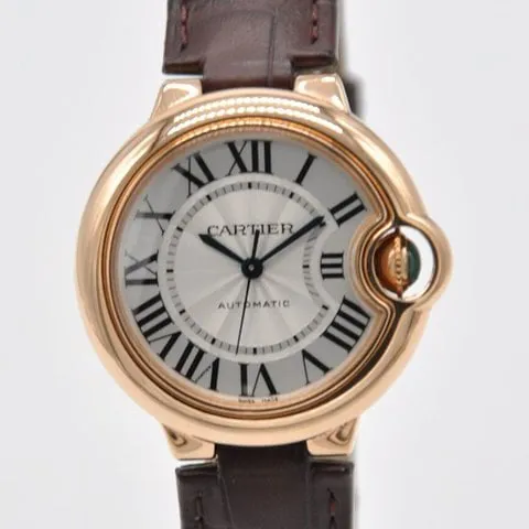 Cartier Ballon Bleu de Cartier W6920097 33mm Rose gold White