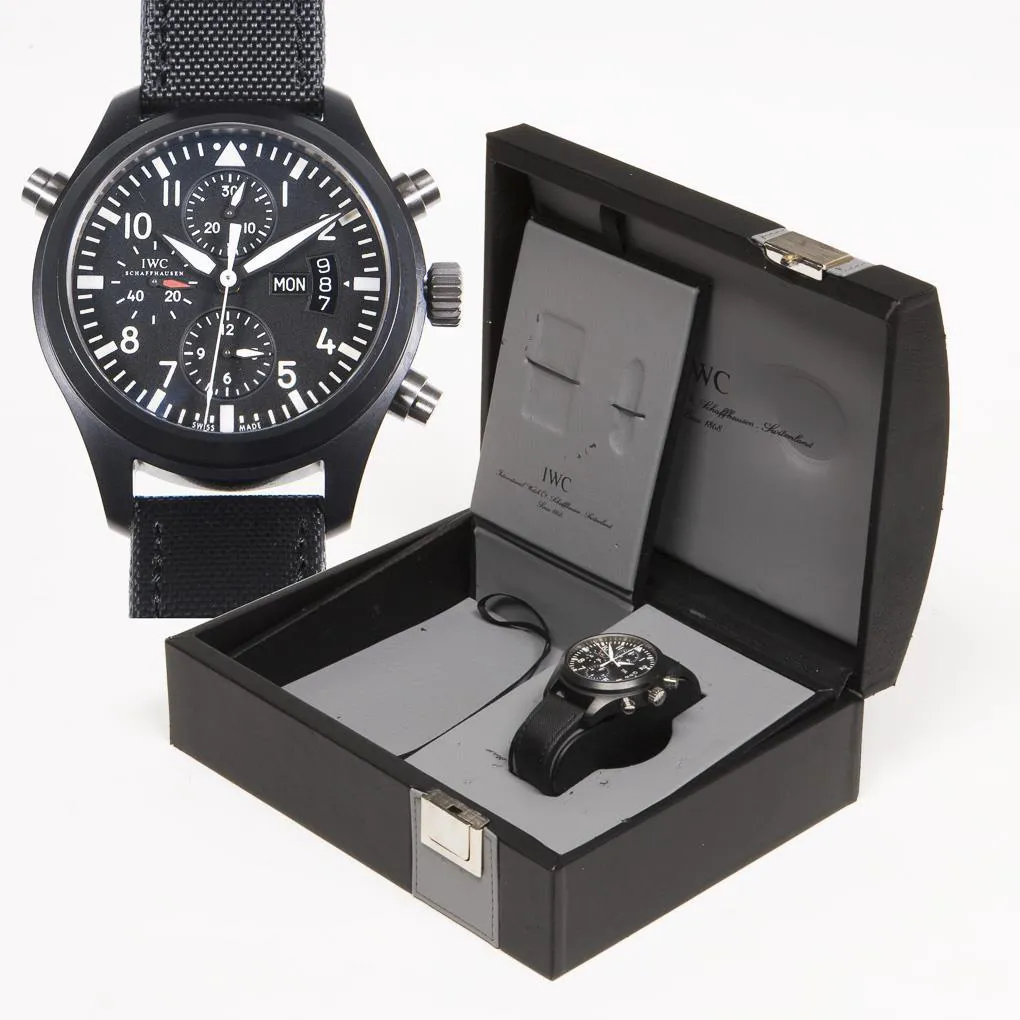 IWC 3786 44mm Ceramic and Stainless steel Black 1