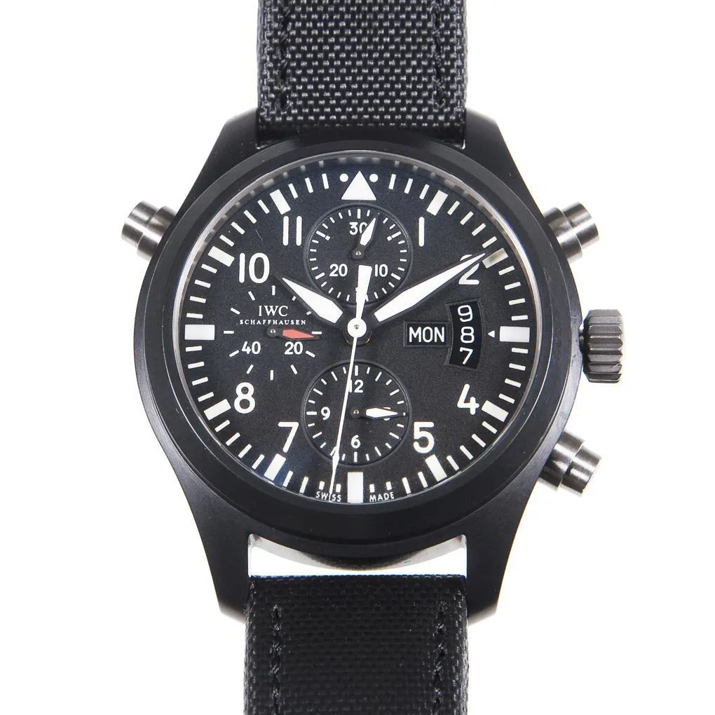 IWC 3786 44mm Ceramic and Stainless steel Black