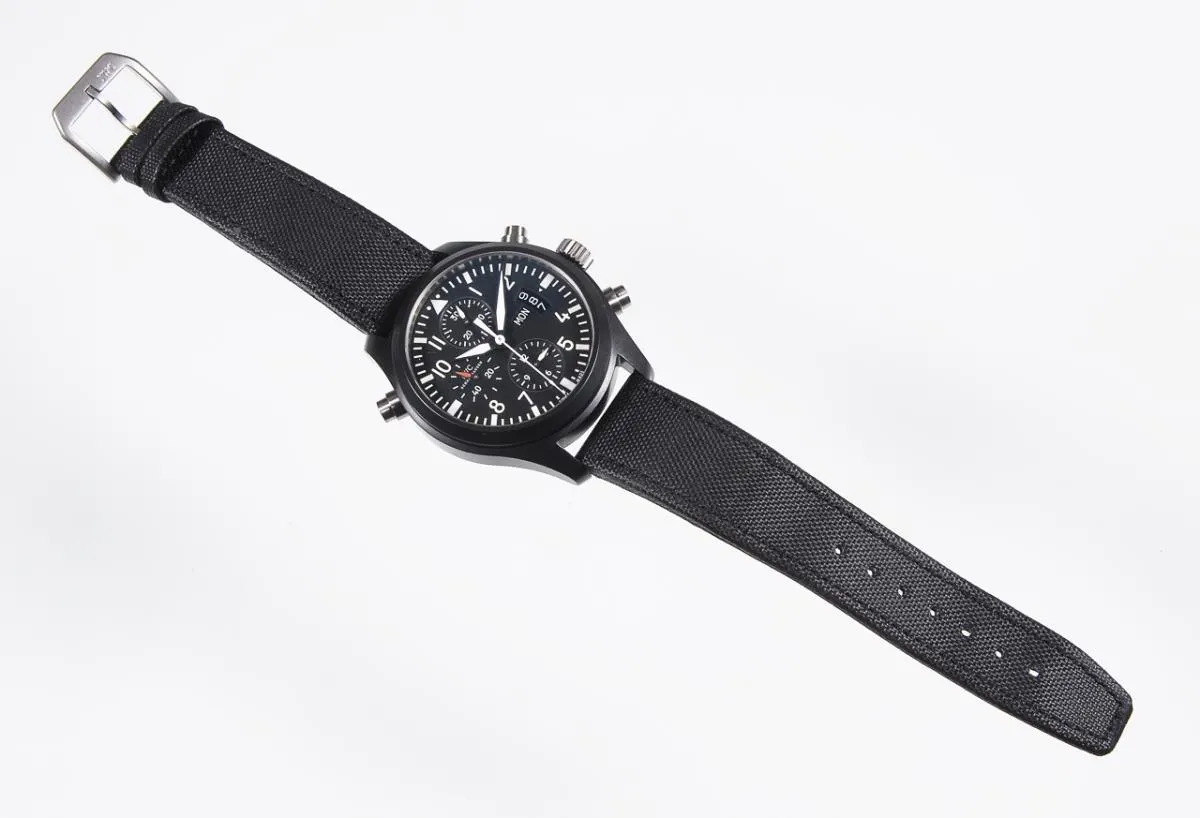 IWC 3786 44mm Ceramic and Stainless steel Black 4