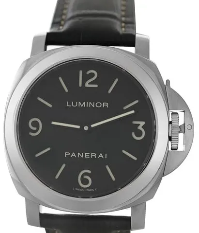 Panerai Luminor Base PAM 00112 44mm Stainless steel Black