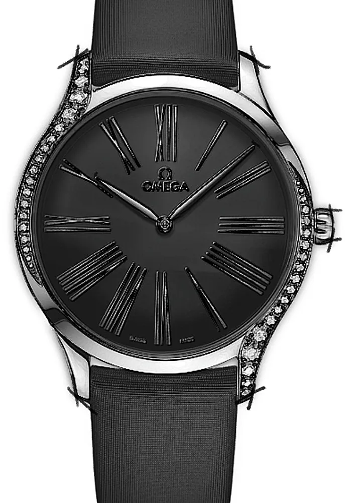 Omega De Ville 428.17.39.60.01.001 39mm Edelstahl Black