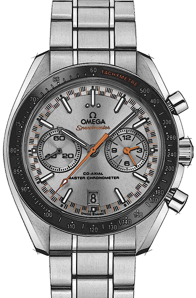 Omega Speedmaster Racing 329.30.44.51.06.001 44.25mm Edelstahl Grau