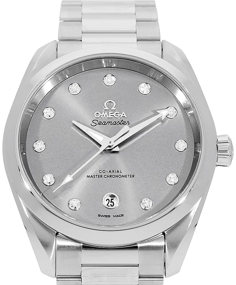 Omega Aqua Terra 220.10.38.20.56.001 38mm Edelstahl Gray