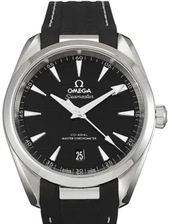 Omega Seamaster 220.12.38.20.01.001 Stainless steel Schwarz