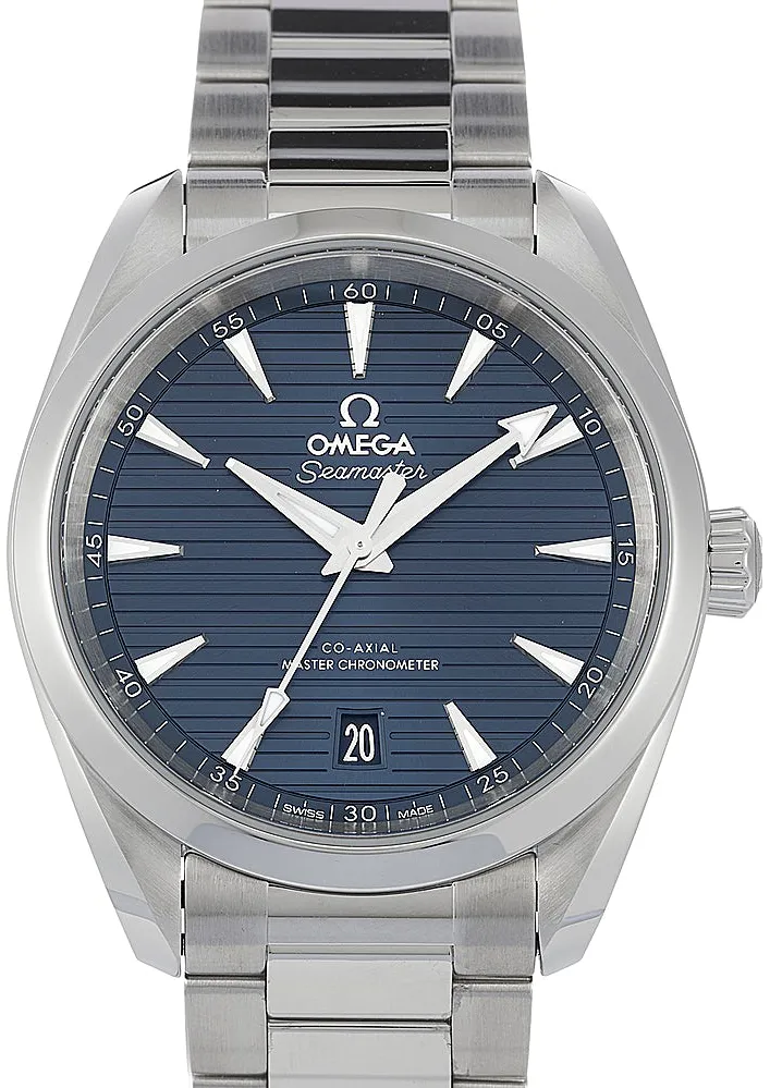 Omega Aqua Terra 220.10.38.20.03.001 38mm Edelstahl Blue