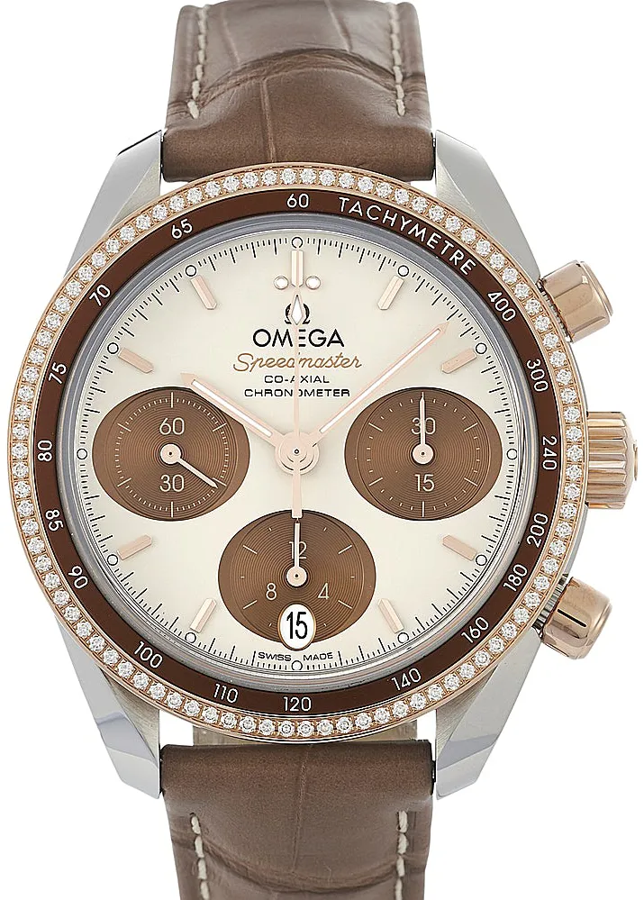 Omega Speedmaster 324.28.38.50.02.002 38mm Rose gold Brown