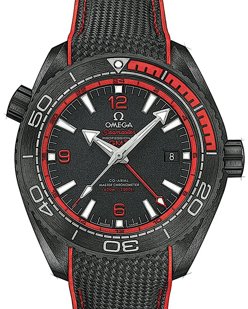 Omega Seamaster Planet Ocean 215.92.46.22.01.003 45.5mm Keramik Schwarz