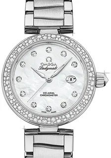 Omega De Ville Ladymatic 425.35.34.20.55.002 Stainless steel Weiß