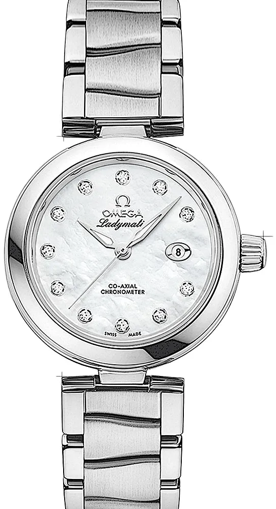 Omega De Ville 425.30.34.20.55.002 34mm Edelstahl White