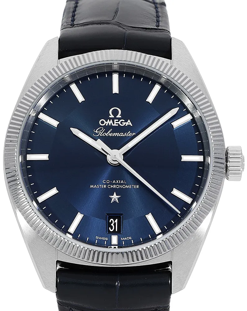 Omega Globemaster 130.33.39.21.03.001 39mm Edelstahl Blue