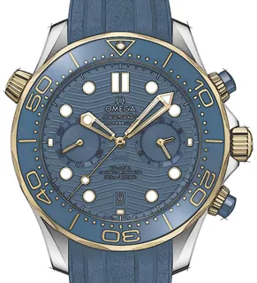 Omega Seamaster 210.22.44.51.03.001 Yellow gold Blue