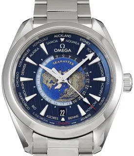 Omega Seamaster 220.10.43.22.03.001 Stainless steel Blue