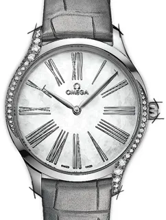 Omega De Ville 428.18.39.60.05.001 Stainless steel Weiß