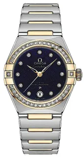 Omega Constellation Manhattan 131.25.29.20.53.001 Yellow gold Blau