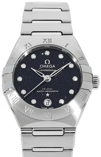 Omega Constellation Manhattan 131.10.29.20.53.001 Stainless steel Blau