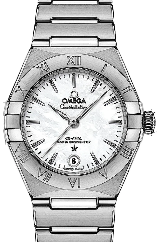 Omega Constellation 131.10.29.20.05.001 29mm Edelstahl White