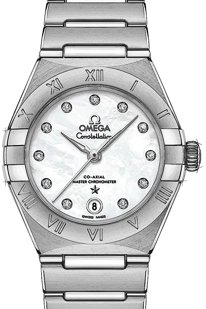 Omega Constellation 131.10.29.20.55.001 29mm Edelstahl White