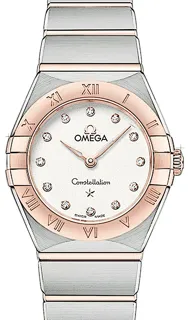 Omega Constellation Manhattan 131.20.25.60.52.001 Rose gold Silber