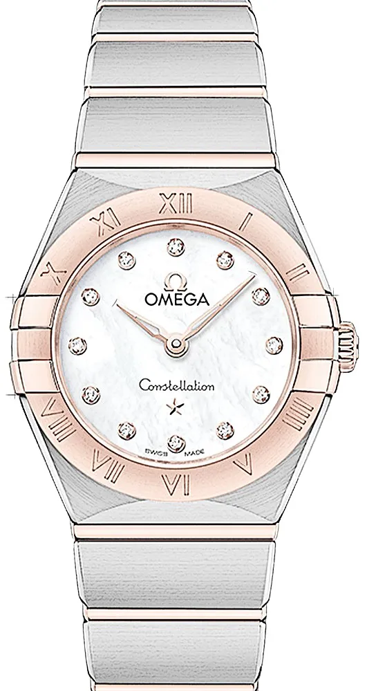 Omega Constellation 131.20.25.60.55.001 25mm Rose gold White