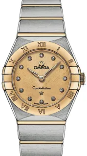 Omega Constellation Manhattan 131.20.25.60.58.001 Yellow gold White