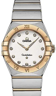 Omega Constellation Manhattan 131.20.28.60.52.002 Yellow gold Silber