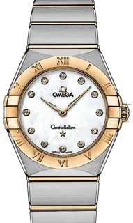 Omega Constellation Manhattan 131.20.28.60.55.002 Yellow gold White