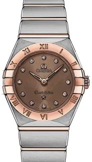 Omega Constellation Manhattan 131.20.28.60.63.001 Rose gold Brown