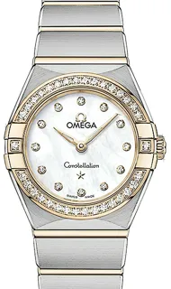 Omega Constellation Manhattan 131.25.25.60.55.002 Yellow gold White