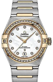 Omega Constellation Manhattan 131.25.29.20.55.002 Yellow gold Weiß