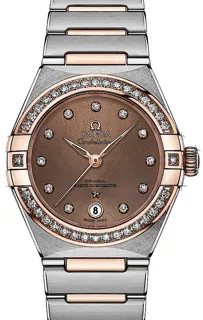 Omega Constellation Manhattan 131.25.29.20.63.001 Rose gold Brown