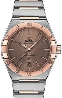 Omega Constellation 131.20.39.20.13.001 Yellow gold Braun