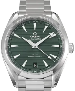 Omega Seamaster Aqua Terra 220.10.41.21.10.001 Stainless steel Green