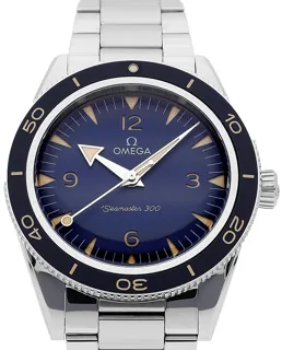 Omega Seamaster 300 234.30.41.21.03.001 Stainless steel Blau