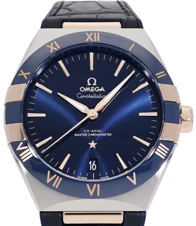 Omega Constellation 131.23.41.21.03.001 41mm Edelstahl Blau