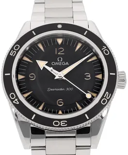 Omega Seamaster 234.30.41.21.01.001 Stainless steel Schwarz