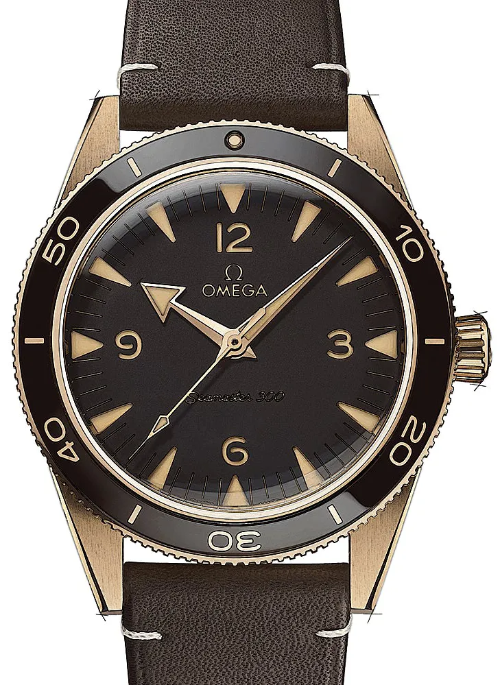 Omega Seamaster 300 234.92.41.21.10.001 41mm Braun