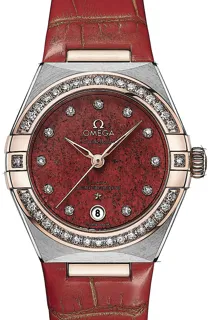 Omega Constellation 131.28.29.20.99.002 Yellow gold Red