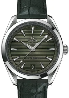 Omega Aqua Terra 220.13.41.21.10.001 Stainless steel Green