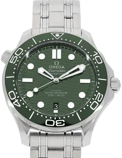 Omega Seamaster Diver 300M 210.30.42.20.10.001 Stainless steel Green