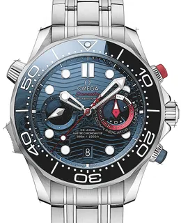 Omega Seamaster Diver 300M 210.30.44.51.03.002 Stainless steel Blau