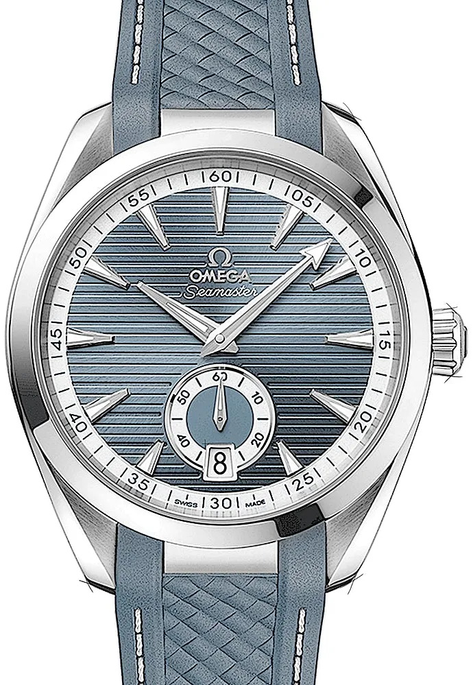 Omega Aqua Terra 220.12.41.21.03.005 41mm Edelstahl Blau