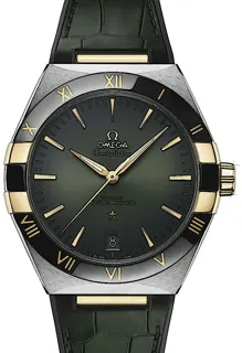 Omega Constellation 131.23.41.21.10.001 Yellow gold Green