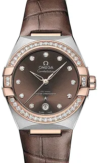 Omega Constellation 131.28.36.20.63.001 Rose gold Braun