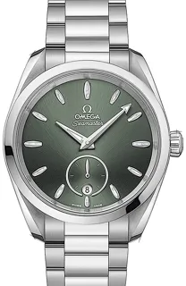 Omega Aqua Terra 220.10.38.20.10.001 Stainless steel Grün