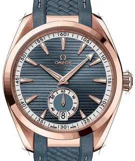 Omega Aqua Terra 220.52.41.21.03.002 Sedna gold Blue